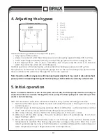 Предварительный просмотр 10 страницы Brilix XHPFD 100 E User Manual