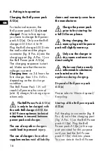 Preview for 16 page of Brill 62901 Operating Instructions Manual