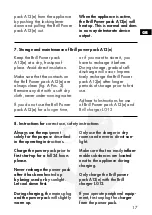 Preview for 17 page of Brill 62901 Operating Instructions Manual