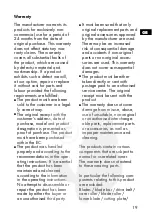 Preview for 19 page of Brill 62901 Operating Instructions Manual