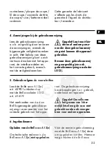 Preview for 25 page of Brill 62901 Operating Instructions Manual