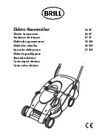 Brill Evolution 33 EF Owner'S Manual preview