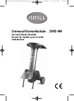 Предварительный просмотр 1 страницы Brill ProfiCut 2800 MH Manual