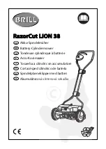 Brill RazorCut LION 38 Instructions For Use Manual preview