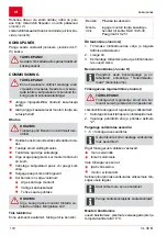 Preview for 110 page of Brill VL 38 B Operating Instructions Manual