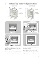 Предварительный просмотр 23 страницы Brilliant Fires Limited FRAME 22 & INSET User, Installation And Servicing Instructions