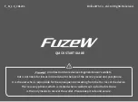 BrilliantTS FuzeW Quick Start Manual предпросмотр