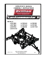 Предварительный просмотр 1 страницы Brillion Landcommander II LCS11152 Operator'S Manual