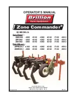 Brillion Zone Commander ZM3302 Operator'S Manual preview