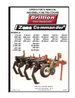 Предварительный просмотр 1 страницы Brillion Zone Commander ZP4301 Operator'S Manual, Assembly Instructions