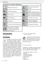 Preview for 6 page of Briloner 14115302L Operation And Safety Notes