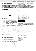 Preview for 15 page of Briloner 14115302L Operation And Safety Notes