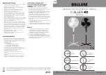 Предварительный просмотр 3 страницы Brilum CALLER 40 Installation And Operating Manual