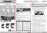 Brilum SCENA CTA Series Nstallation And Operating Manual preview