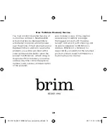 Preview for 21 page of brim 50011 Instruction Manual