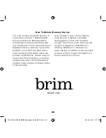 Preview for 26 page of brim 50020 Instruction Manual