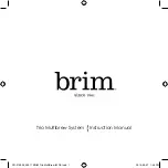 Preview for 1 page of brim Trio Multibrew System Instruction Manual