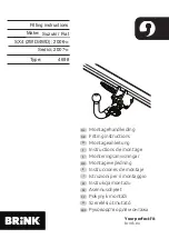 Brink 4698 Fitting Instructions Manual preview