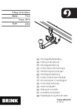 Предварительный просмотр 1 страницы Brink 5749 Fitting Instructions Manual