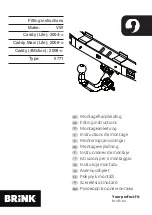 Preview for 1 page of Brink 5771 Fitting Instructions Manual