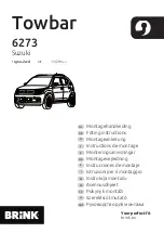 Brink 6273 Fitting Instructions Manual предпросмотр