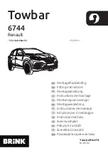 Brink 6744 Fitting Instructions Manual preview