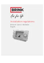 Preview for 3 page of Brink Air Control Allure Installation Regulations