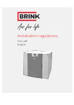 Brink Flair 400 Installation Regulations предпросмотр