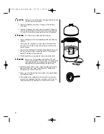 Предварительный просмотр 8 страницы BRINKMAN Gourmet Owner'S Manual