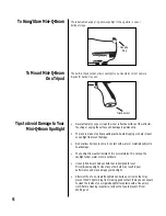 Preview for 6 page of BRINKMAN Mini-Q-Beam Owner'S Manual & Operating Instructions