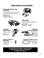 Preview for 7 page of BRINKMAN Mini-Q-Beam Owner'S Manual & Operating Instructions