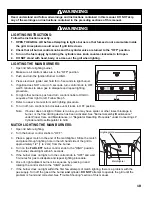 Preview for 11 page of BRINKMAN Pro 8445 Owner'S Manual