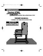 Preview for 1 page of BRINKMAN Smoke King Deluxe Owners Manual Assembly And Operating Instructions