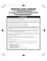 Preview for 2 page of BRINKMAN Smoke King Deluxe Owners Manual Assembly And Operating Instructions