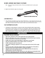 Предварительный просмотр 18 страницы BRINKMAN Vertex Sear Owner'S Manual