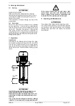 Предварительный просмотр 6 страницы BRINKMANN PUMPS FT35 Series Operating Instructions Manual