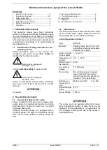 Предварительный просмотр 2 страницы BRINKMANN PUMPS KTB200 Operating Instructions Manual