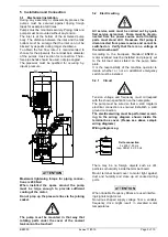 Предварительный просмотр 5 страницы BRINKMANN PUMPS SAL2500 Operating Instructions Manual