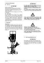 Предварительный просмотр 6 страницы BRINKMANN PUMPS SAL2500 Operating Instructions Manual