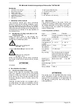 Предварительный просмотр 2 страницы BRINKMANN PUMPS TA302 Series Operating Instructions Manual