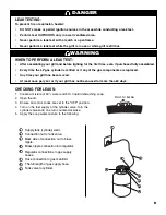 Preview for 9 page of Brinkmann 2-Gallon Pan & Basket Set Owner'S Manual