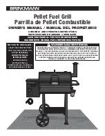 Brinkmann 3091 Pellet Fuel Grill Owner'S Manual preview