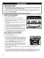 Предварительный просмотр 8 страницы Brinkmann 810-2630-0 Owner'S Manual