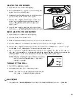 Предварительный просмотр 9 страницы Brinkmann 810-2630-0 Owner'S Manual