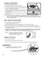 Предварительный просмотр 12 страницы Brinkmann 810-4615-0 Owner'S Manual