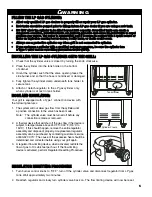 Предварительный просмотр 7 страницы Brinkmann 810-6419-2 Owner'S Manual