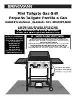 Brinkmann 810-9390-0 Assembly And Operating Instructions Manual preview
