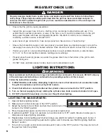 Preview for 10 page of Brinkmann 810-9600-S Owner'S Manual