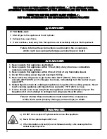 Preview for 2 page of Brinkmann 815-4001 SERIES Owner'S Manual