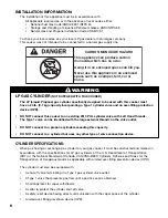 Preview for 6 page of Brinkmann 815-4005 SERIES Owner'S Manual